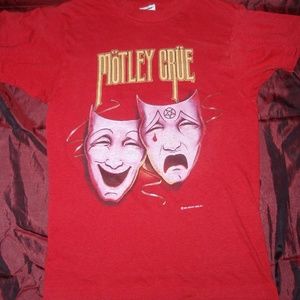 VTG MOTLEY CRUE THEATRE OF PAIN TOUR SHIRT 1985 S